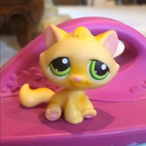 Littlest pet shop: orange tabby #2603